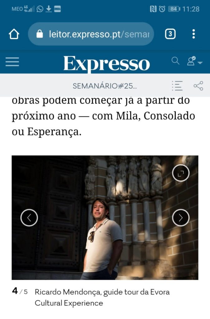 Évora Cultural Experience - Évora 2027 - Expresso